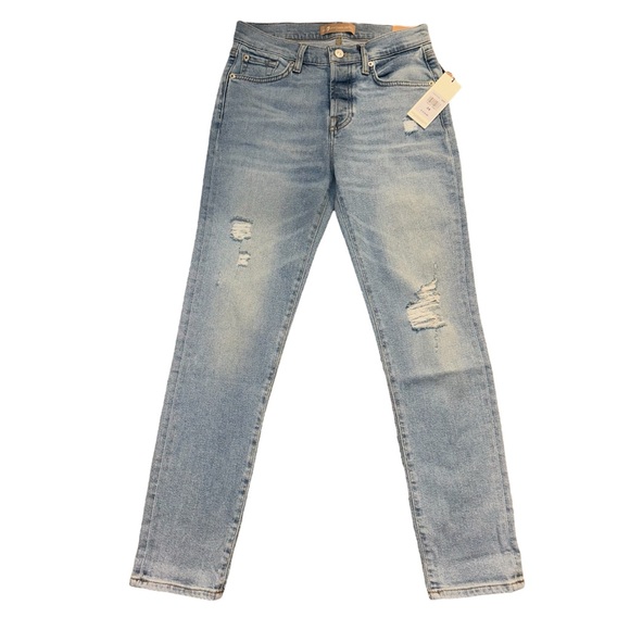 7 For All Mankind Josefina Slim Boyfriend Jeans - Picture 4 of 10